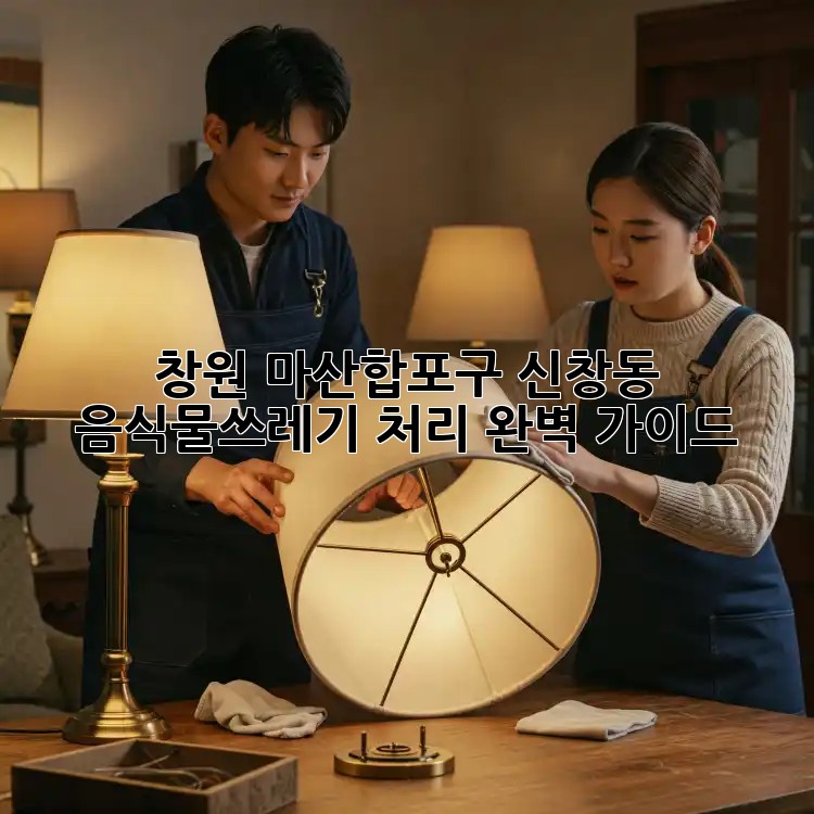 창원 마산합포구 신창동 음식물쓰레기 처리 완벽 가이드