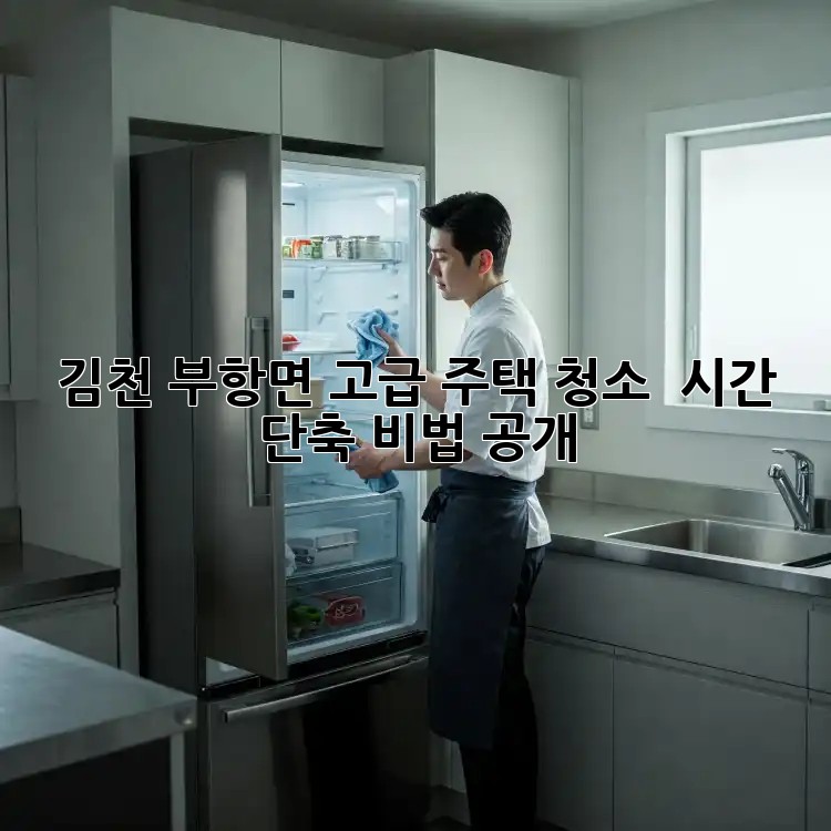 김천 부항면 고급 주택 청소 ✨ 시간 단축 비법 공개! 🏡