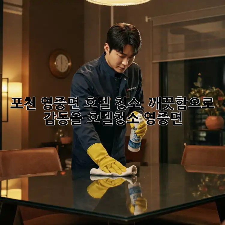 ✨ 포천 영중면 호텔 청소, 💎 깨끗함으로 감동을! #호텔청소 #영중면