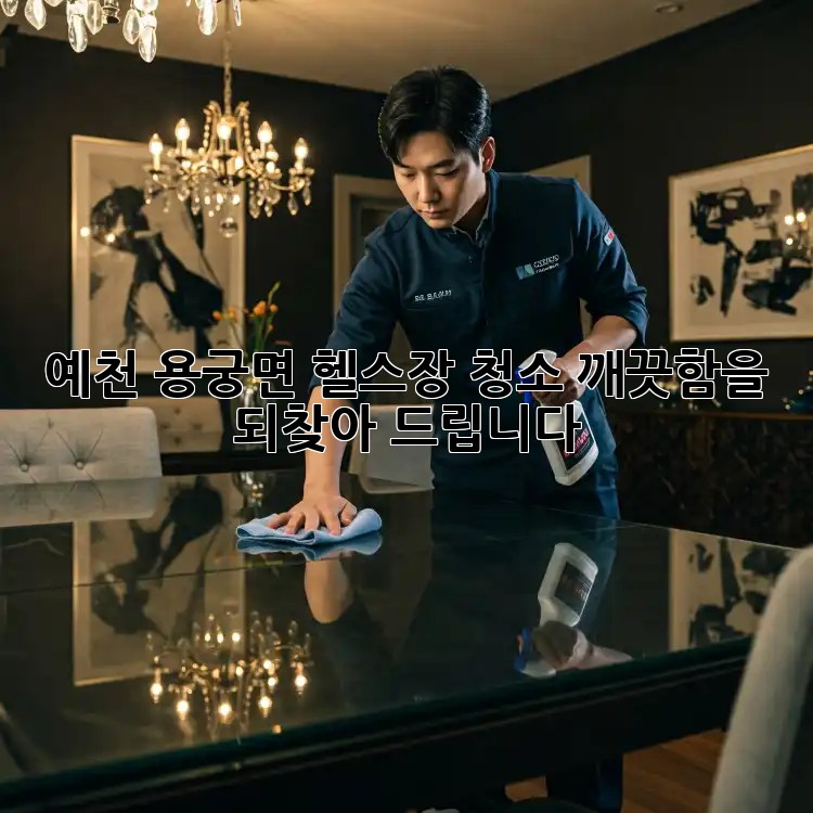 예천 용궁면 헬스장 청소, 깨끗함을 되찾아 드립니다!