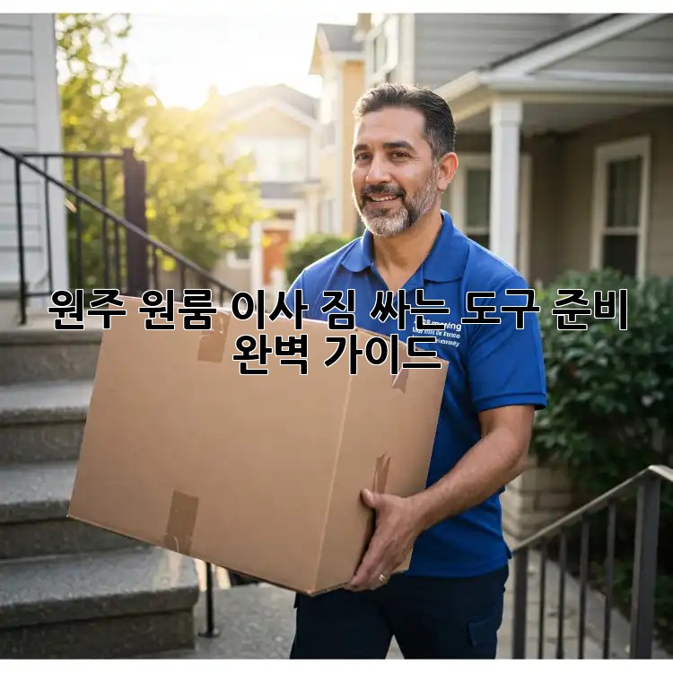 원주 원룸 이사, 짐 싸는 도구 준비 완벽 가이드!
