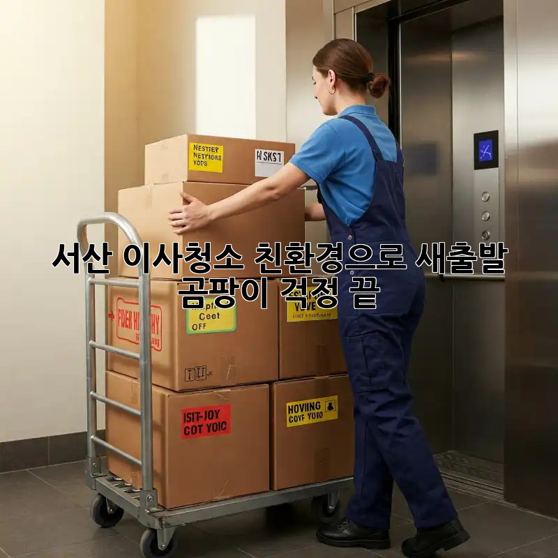 서산 이사청소: 친환경으로 새출발! 곰팡이 걱정 끝!