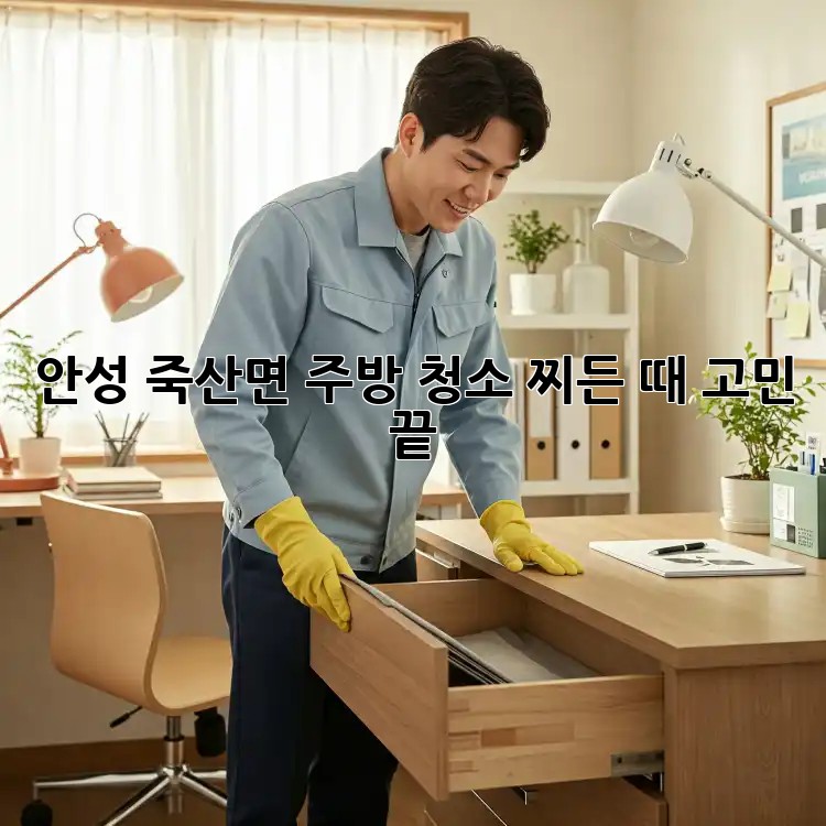 안성 죽산면 주방 청소, 찌든 때 고민 끝! ✨
