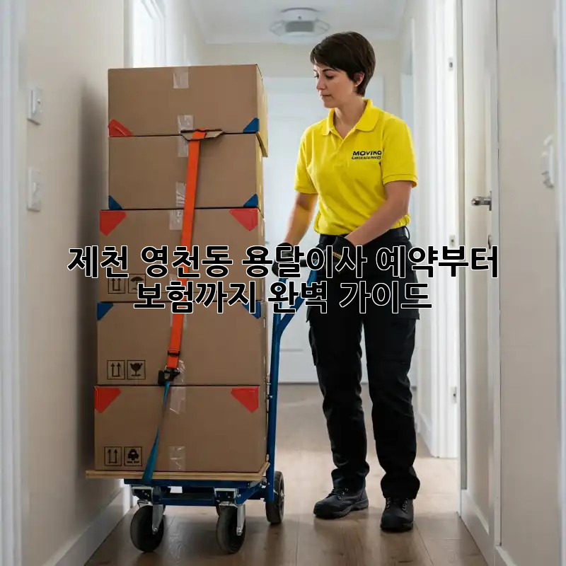 제천 영천동 용달이사, 예약부터 보험까지 완벽 가이드!