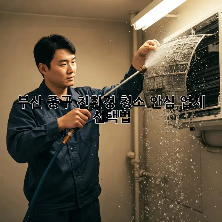 부산 중구 친환경 청소✨ 안심 업체 선택법! 🏡🌿