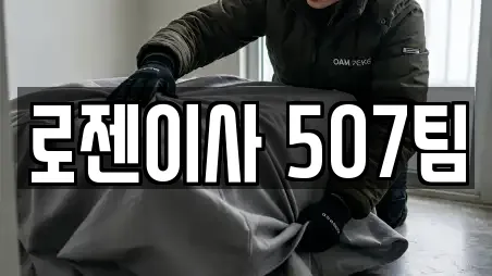 로젠이사 507팀