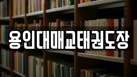 용인대매교태권도장