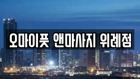 오마이풋 앤마사지 위례점