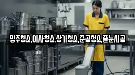 입주청소,이사청소,상가청소,준공청소,줄눈시공