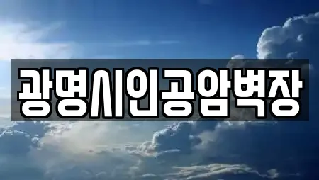 광명시인공암벽장