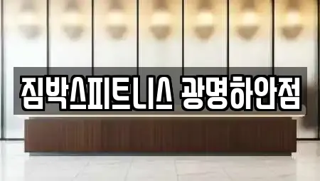 짐박스피트니스 광명하안점