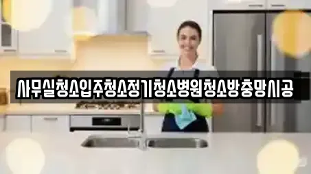 사무실청소입주청소정기청소병원청소방충망시공