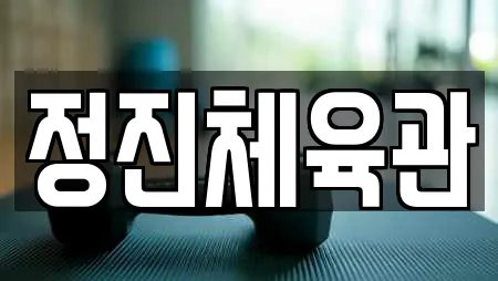 정진체육관