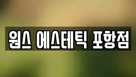원스 에스테틱 포항점
