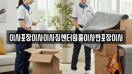 이사포장이사이사짐센터원룸이사반포장이사
