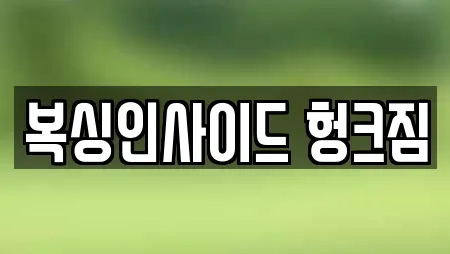 복싱인사이드 헝크짐