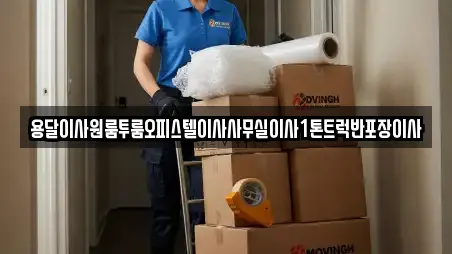 용달이사원룸투룸오피스텔이사사무실이사1톤트럭반포장이사