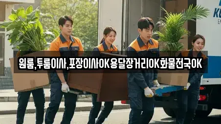 원룸,투룸이사,포장이사OK용달장거리OK화물전국OK