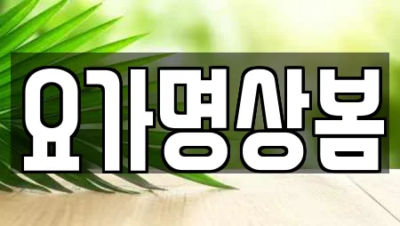 요가명상봄