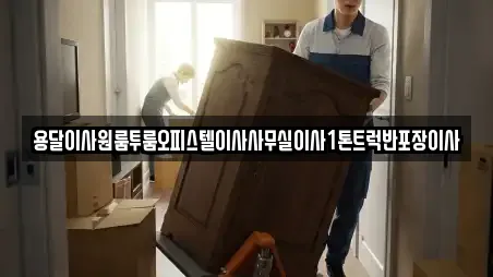 용달이사원룸투룸오피스텔이사사무실이사1톤트럭반포장이사