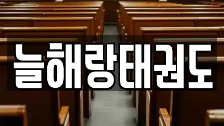 늘해랑태권도