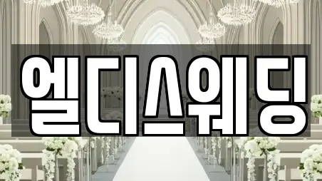 엘디스웨딩