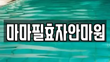 마마필효자안마원