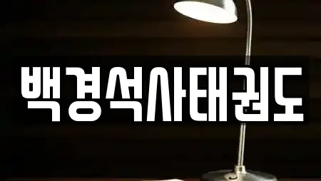 백경석사태권도