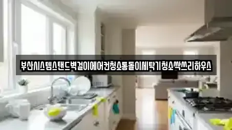 부산시스템스탠드벽걸이에어컨청소통돌이세탁기청소싹쓰리하우스