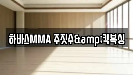하바스MMA 주짓수&킥복싱
