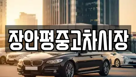 장안평중고차시장