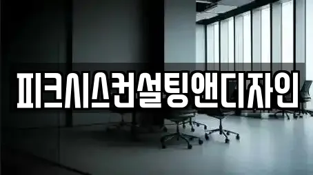 피크시스컨설팅앤디자인