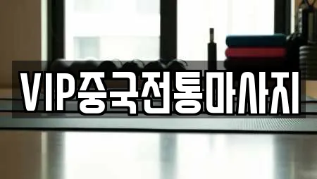 VIP중국전통마사지