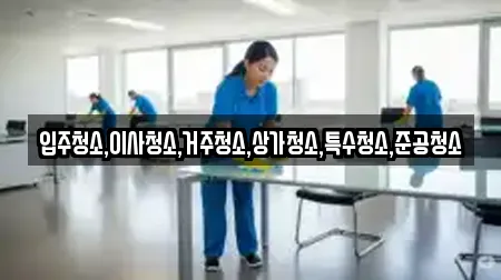 입주청소,이사청소,거주청소,상가청소,특수청소,준공청소