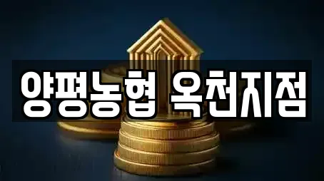 옥천면 대출 리스트 확인 8곳