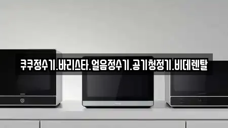 비데렌탈 업체 위치 14건 (완산구 대성동)