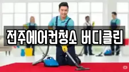 전주에어컨청소 버디클린