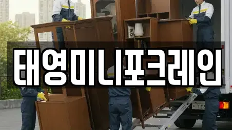 태영미니포크레인