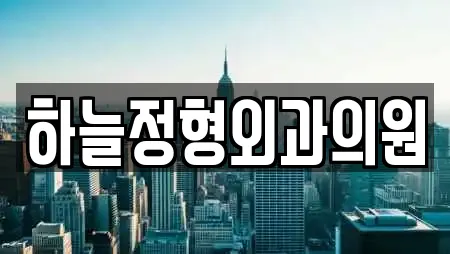 하늘정형외과의원