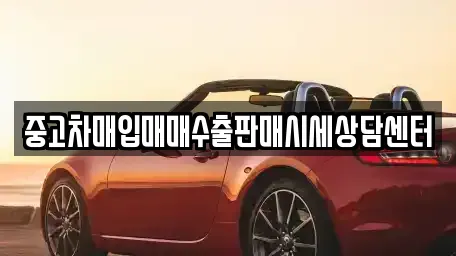 중고차매입매매수출판매시세상담센터