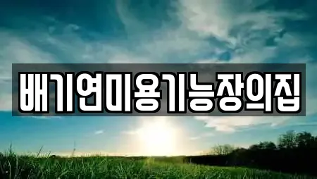 배기연미용기능장의집