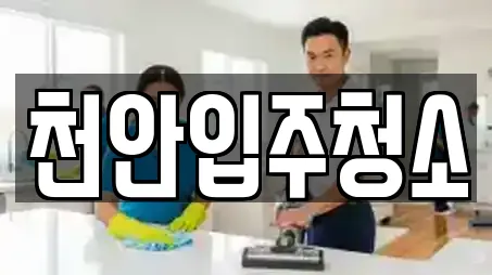 천안입주청소