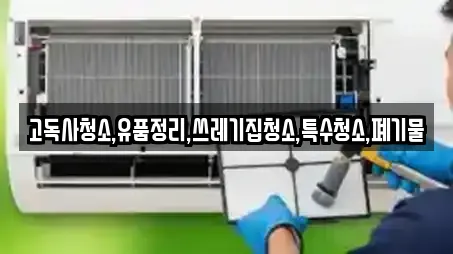 고독사청소,유품정리,쓰레기집청소,특수청소,폐기물