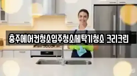 충주에어컨청소입주청소세탁기청소 크리크린