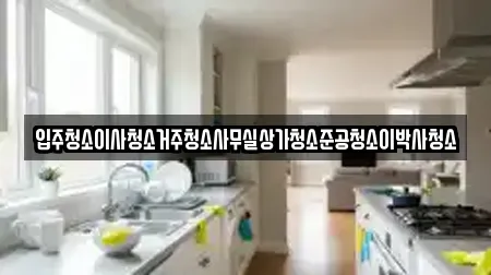 입주청소이사청소거주청소사무실상가청소준공청소이박사청소