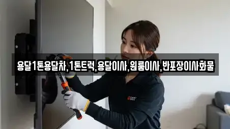 용달1톤용달차,1톤트럭,용달이사,원룸이사,반포장이사화물