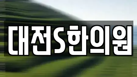 대전S한의원