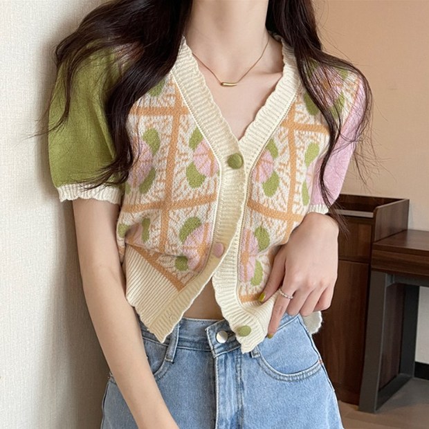 퍼프반팔니트가디건, 스타일과 실용성을 모두 잡는 비결! 👗✨