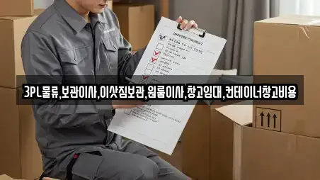 3PL물류,보관이사,이삿짐보관,원룸이사,창고임대,컨테이너창고비용