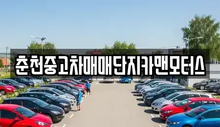 강원 춘천시 칠전동 중고차 전문 춘천중고차매매단지카맨모터스